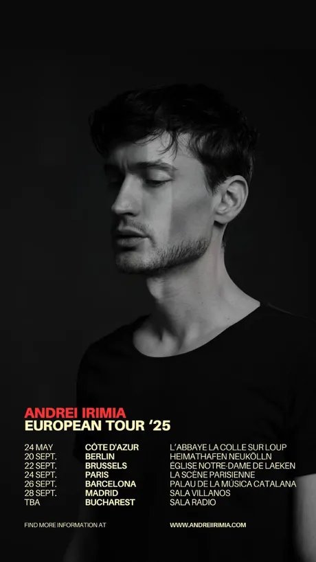 Andrei Irimia European Tour 2025_Flyer