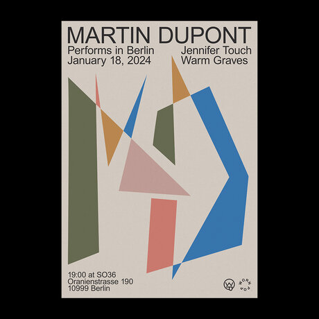 Veranstaltungen in Berlin: Martin Dupont