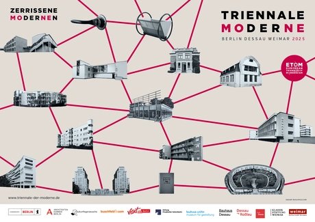 Visual der Triennale der Moderne 2025