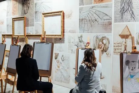 DAS LETZTE ABENDMAHL: Malen wie da Vinci