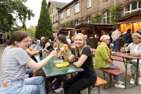 Historischer Hof der Späth'schen Baumschulen beim Weinmarkt