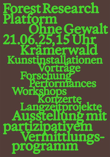 VISUAL Ohne Gewalt. Forest Research Platform