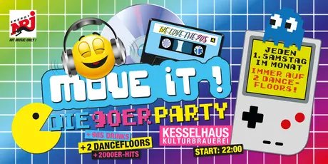VISUAL Move iT! - die 90er Party