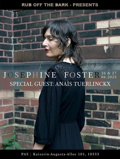 Josephine Foster_Konzertplakat