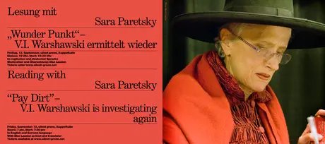 Veranstaltungen in Berlin: "Wunder Punkt" – Lesung mit Sara Paretsky