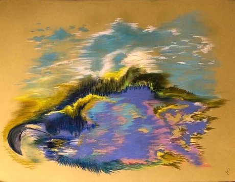 Zeichnung der Malgruppe