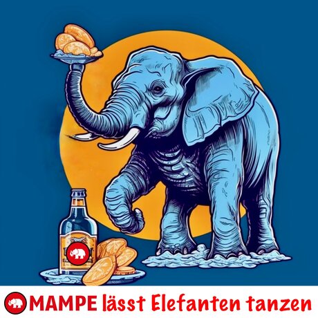 KI-Kunstausstellung: Mampe lässt Elefanten tanzen