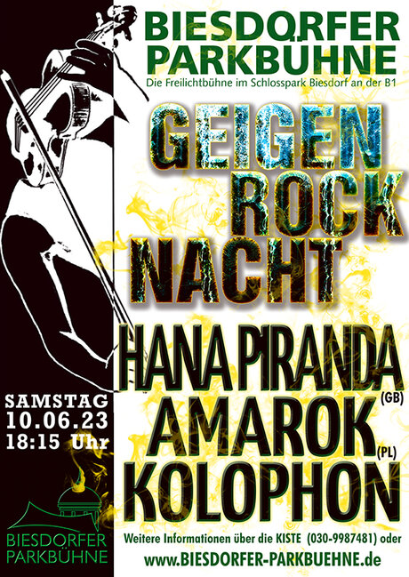 Veranstaltungen in Berlin: Geigenrocknacht