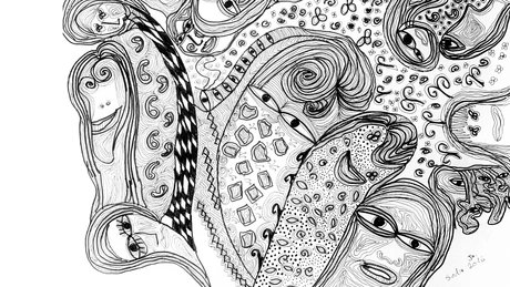 Veranstaltungen in Berlin: Schwarz auf Weiß: Deine Gedanken im Fluss