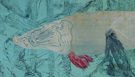 Julienne Jattiot, Plastiksee Holz Detail 2023