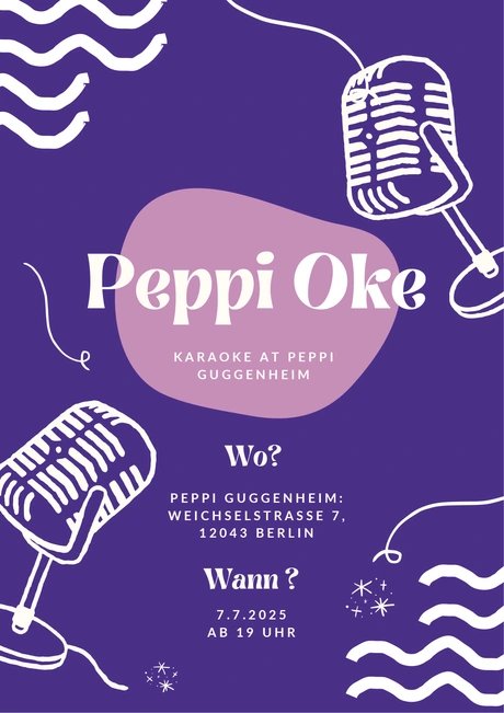 Veranstaltungen in Berlin: Peppi Oke