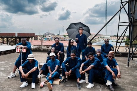 Die Band BANTU mit dem deutsch-nigerianischen Frontmann Adé Bantu