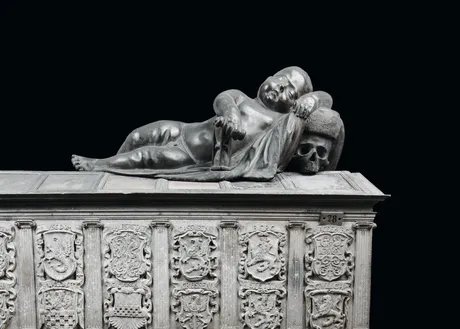 Detail des Sarges von Wilhelm Heinrich Kurprinz von Brandenburg