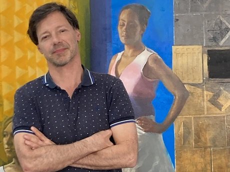 Matthias Gálvez im Studio