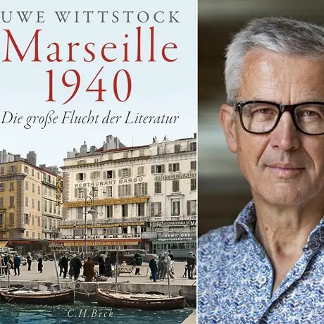 BUCHCOVER Marseille 1940 – Die große Flucht der Literatur und Portrait Wittstock