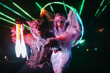 Halloween  im Park