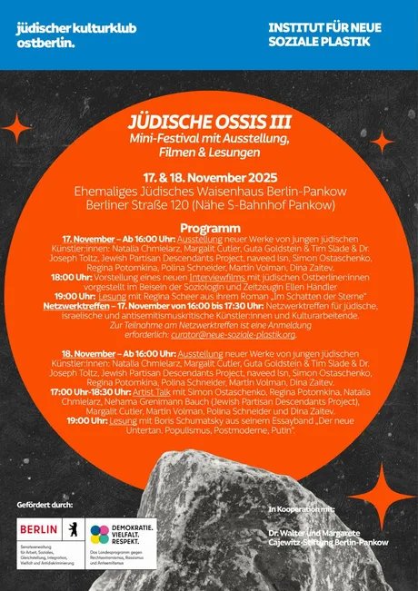Jüdische Ossis III_Flyer