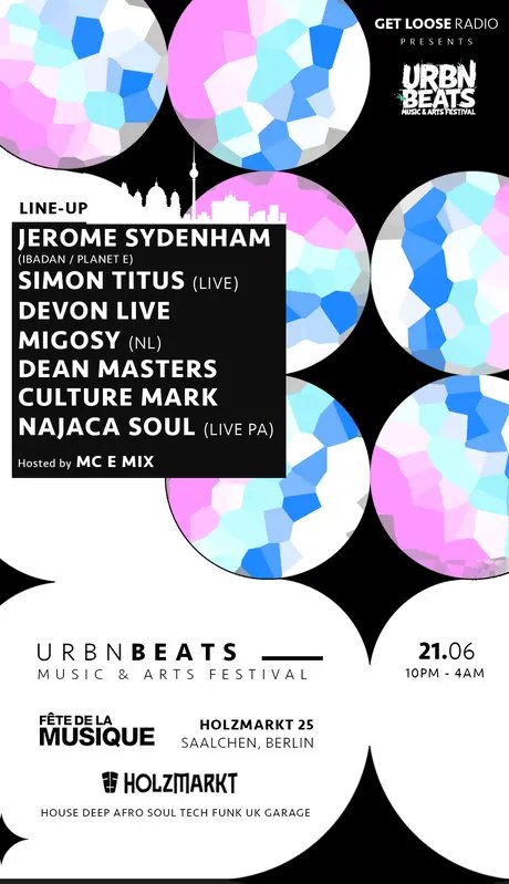 Veranstaltungen in Berlin: URBN BEATS