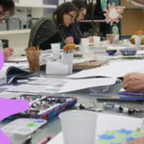 Workshop zu geometrischen Designs