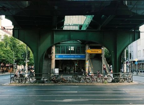 Der U-Bahnhof Eberswalder Straße