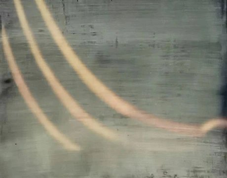 Ursula Antesberger, aus der Serie "Unscharfe Bilder", 2024, Digitaldruck und Wachs auf Malkarton