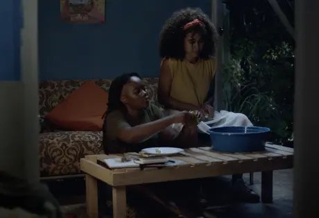 Film "Anba Dlo" by Rosa Caldeira and Luiza Calagian