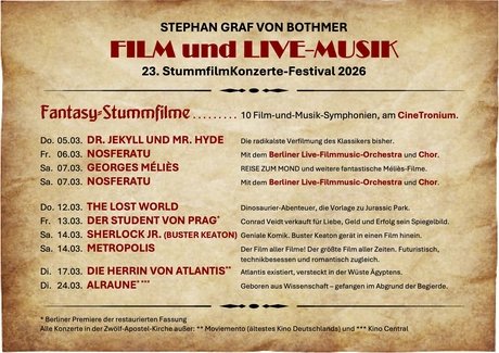 Veranstaltungen in Berlin: Stephan Graf v. Bothmer: THE LOST WORLD