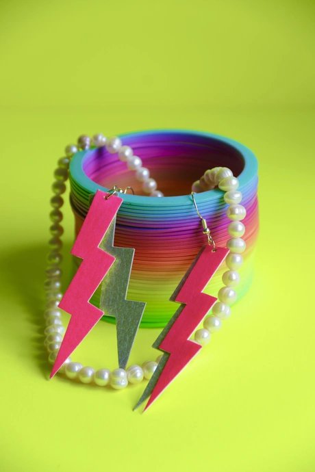 DIY 80ies Power-Schmuck! DIY 80ies Power-Schmuck!