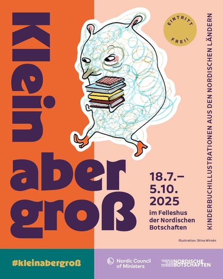 Veranstaltungen in Berlin: Klein, aber groß. Kinderbuchillustrationen aus den nordischen Ländern