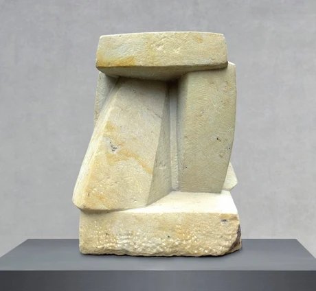 Heidemarie Kasanowski »Bündel«, 2013, Sandstein, Höhe 34 cm