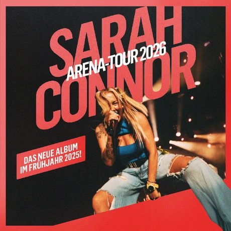 KEY VISUAL Sarah Connor - Arena-Tour 2026