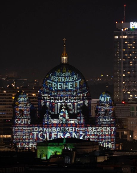 Festival of Lights 2021, Berliner Dom, Illumination