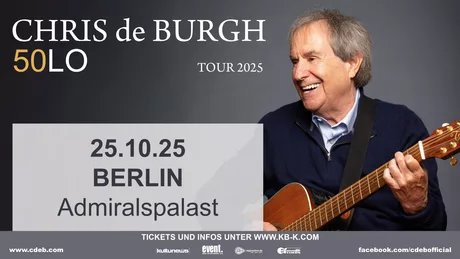 KEY VISUAL Chris de Burgh: „5OLO“