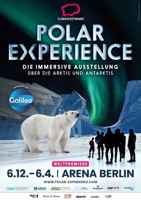 POLAR EXPERIENCE in Berlin, Plakat