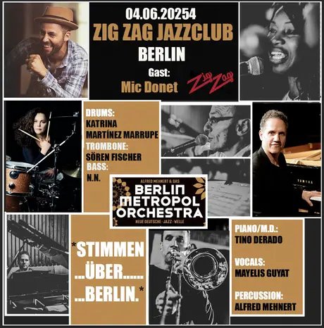KEY VISUAL BERLIN METROPOL ORCHESTRA feat. Mayelis Guyat und Mic Donet