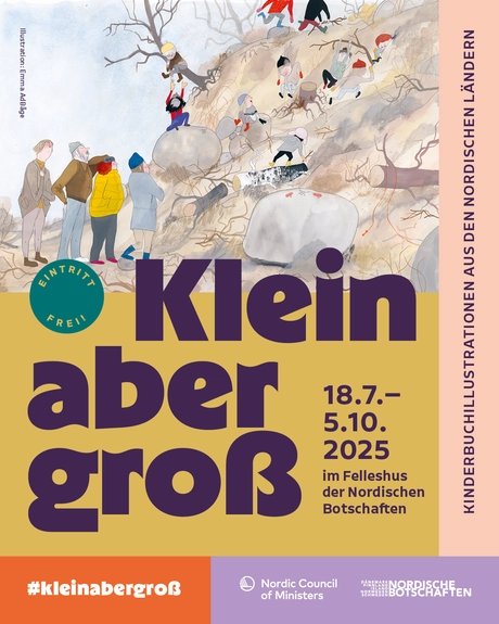 Veranstaltungen in Berlin: Klein, aber groß. Kinderbuchillustrationen aus den nordischen Ländern