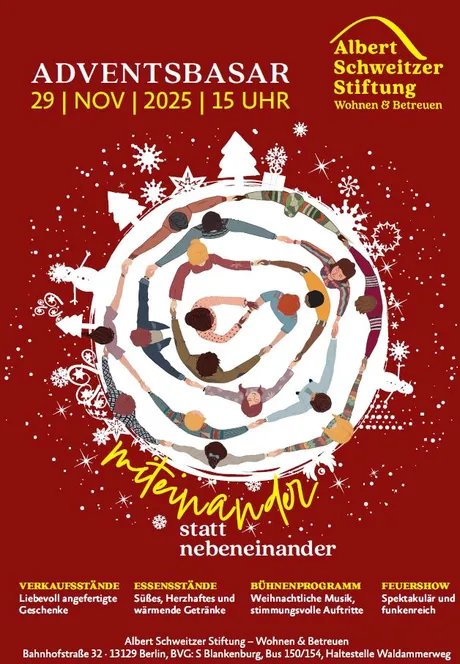 Plakat Adventsbasar | ASS 2025 Plakat Adventsbasar | ASS 2025