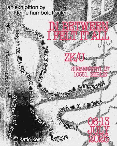 Veranstaltungen in Berlin: In between I felt it all ꟾ GRUPPENAUSSTELLUNG