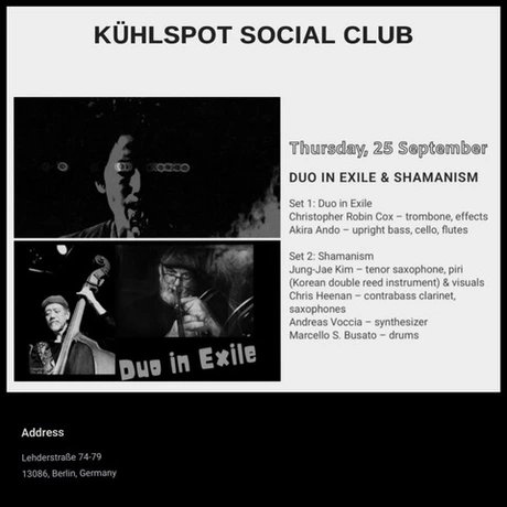 VISUAL Duo in Exile & Shamanism