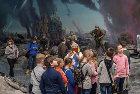 Frank Gaudlitz Zentralmuseum des Großen Vaterländischen Krieges, Moskau, Russland 3/2018, aus: RUSSIAN TIMES 1988-2018