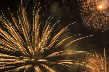 Feuerwerk in Berlin