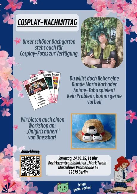 POSTER Cosplay-Nachmittag