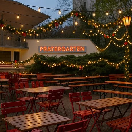 Prater Weihnachtsbiergarten