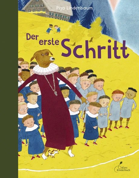 Buchcover "Der erste Schritt" von Pija Lindenbaum