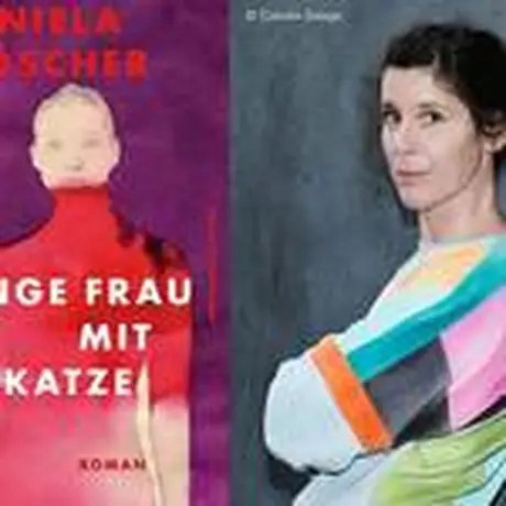 VISUAL Daniela Dröscher: „Junge Frau mit Katze“