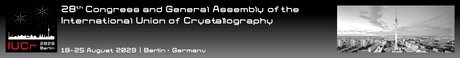 Veranstaltungen in Berlin: 28. Kongress und Generalversammlung der International Union of Crystallography