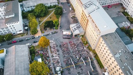 Campus für Demokratie, Vogelperspektive