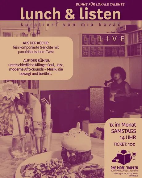 lunch & listen, Key visual