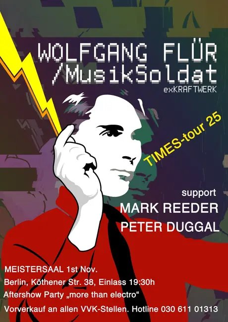 POSTER Wolfgang Flür