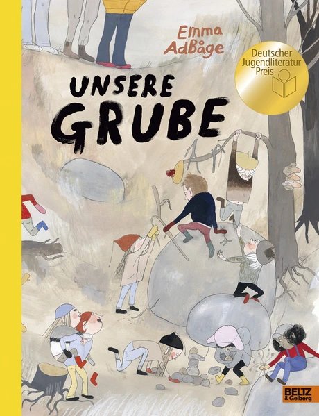 Buchcover "Unsere Grube" von Emma Adbåge
